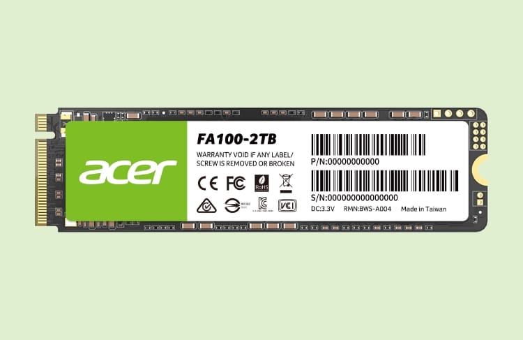 Acer｜M.2 PCIe SSD / メモリ / CFカード | 有限会社コンフィデンス